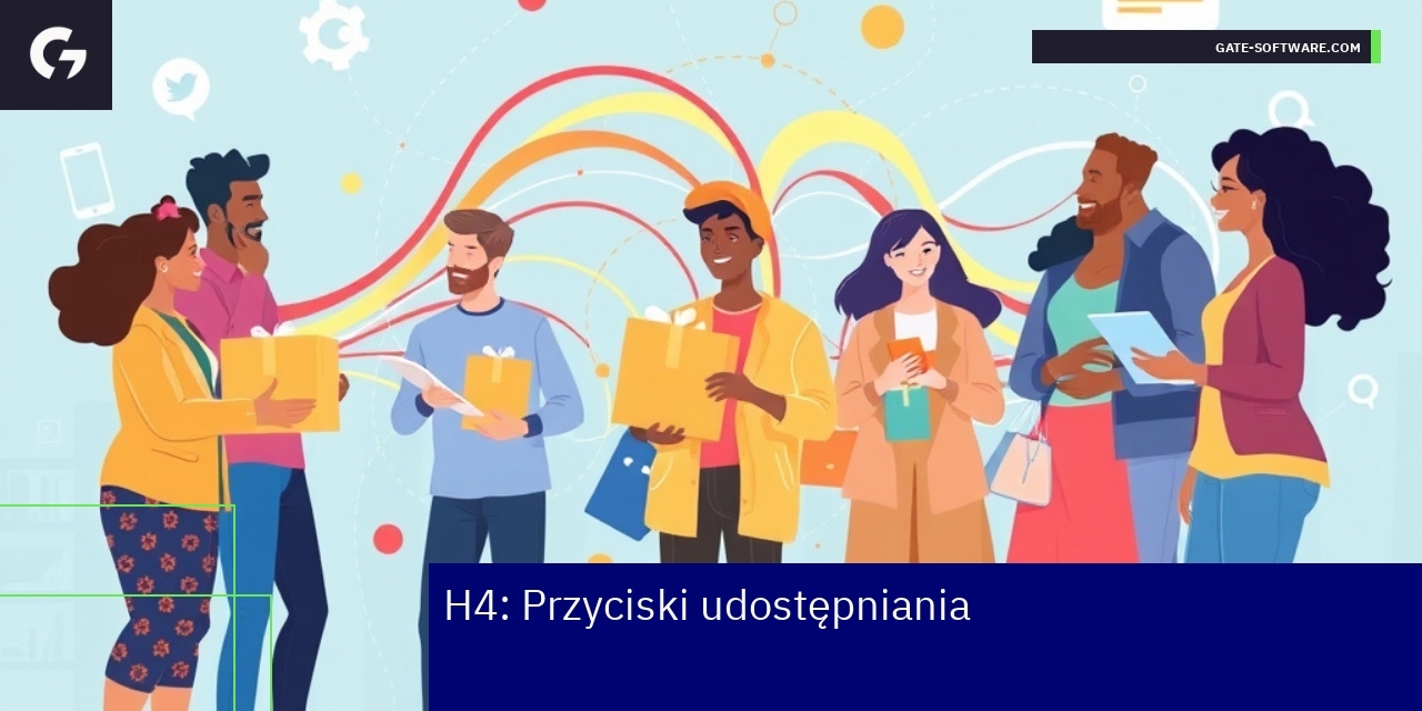 Ikony przycisków udostępniania na ekranie urządzenia
