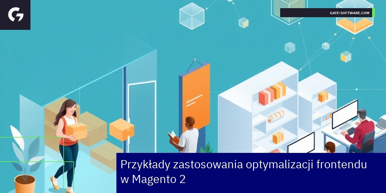 Diagram procesów optymalizacji frontendu w Magento 2