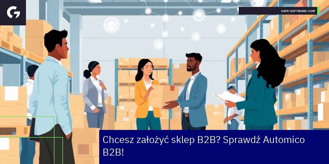 Schemat działania i zalety sklepu B2B online