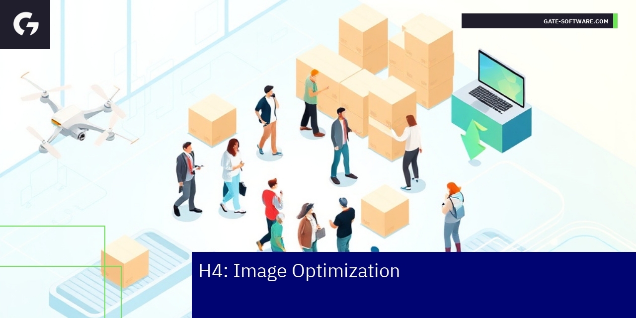 Illustration of image optimization techniques for websites