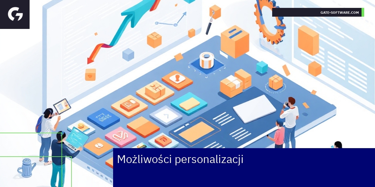 Grafika przedstawiająca personalizację i optymalizację