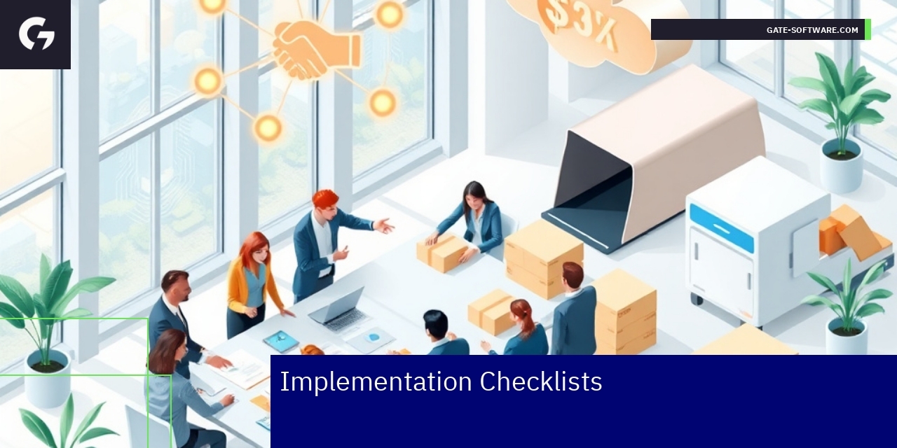 Checklist and flowchart for B2B ecommerce launch