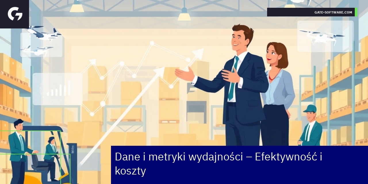 Wykresy i statystyki dotyczące wydajności B2B