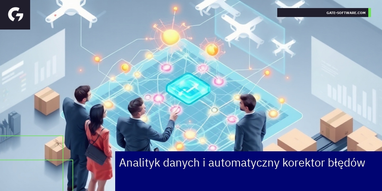 Schemat działania analityka i korektora danych