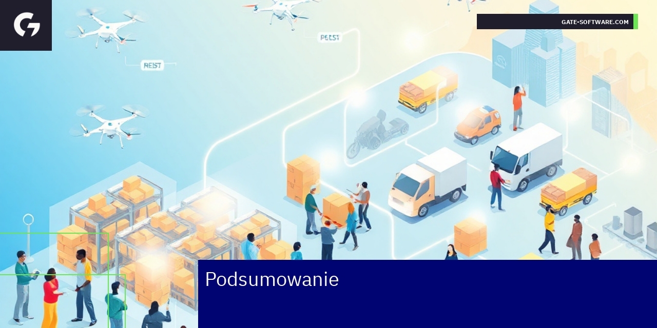 Symboliczna grafika nowoczesnego e-commerce