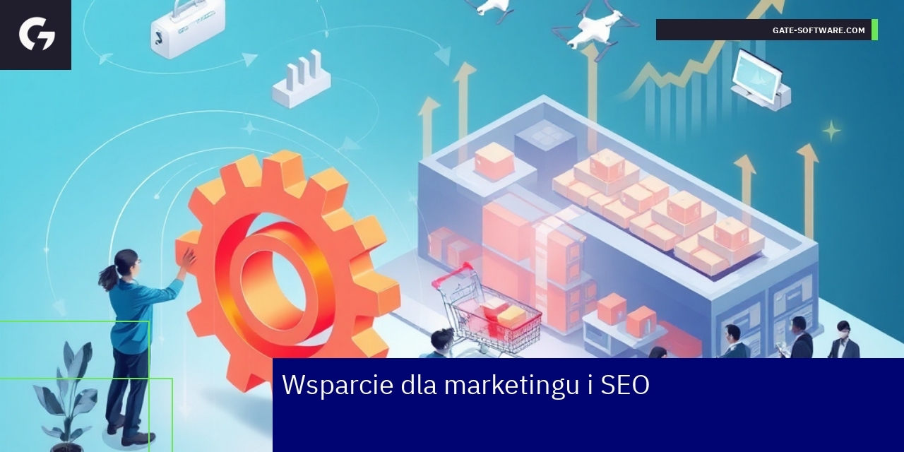 Wsparcie marketingu i SEO dla e-commerce Schemat optymalizacji SEO i marketingu online