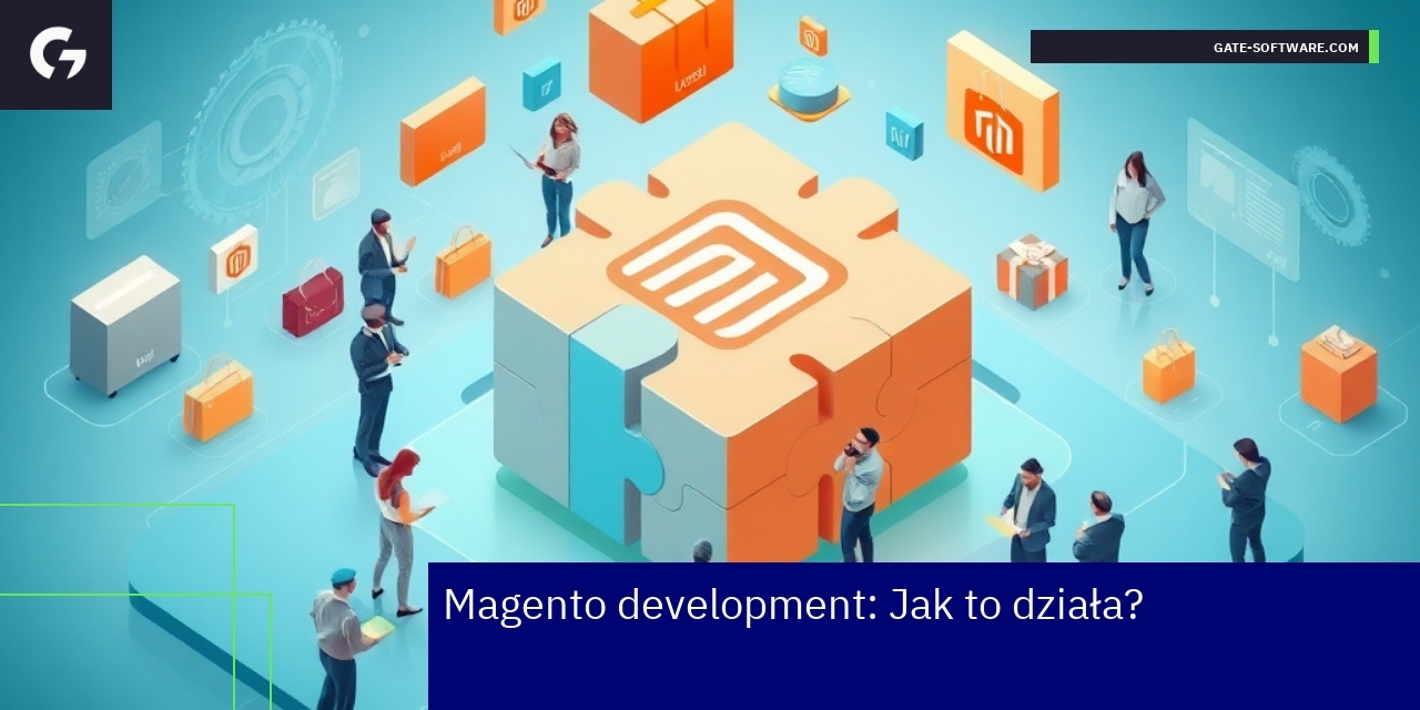 Schemat rozwoju Magento i wsparcia technicznego