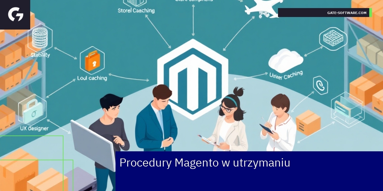 Schemat procesów i narzędzi Magento optymalizacja