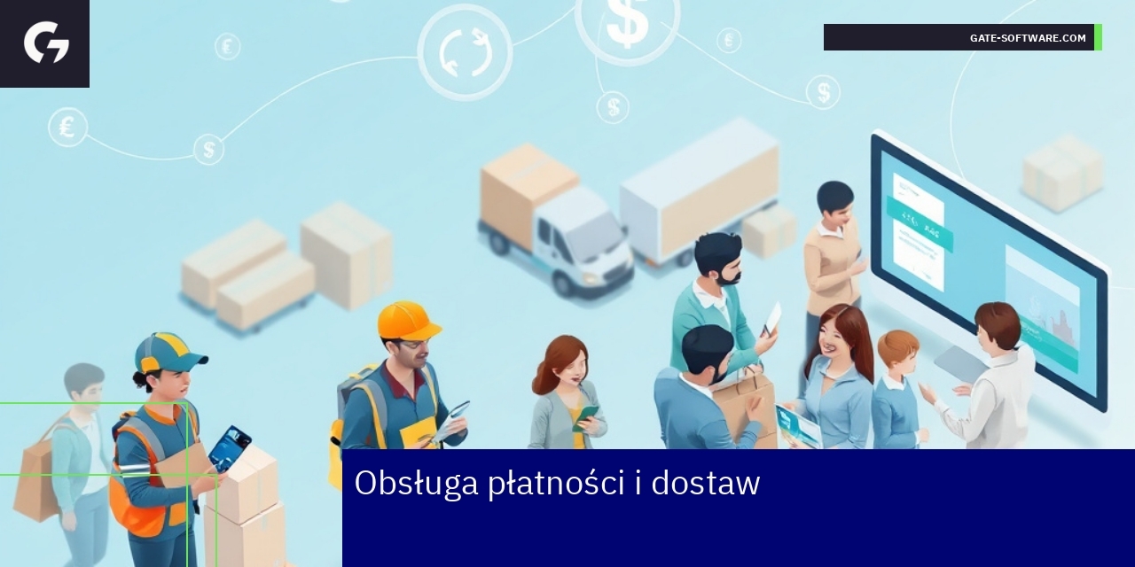 Proces płatności i dostawy w sklepie internetowym