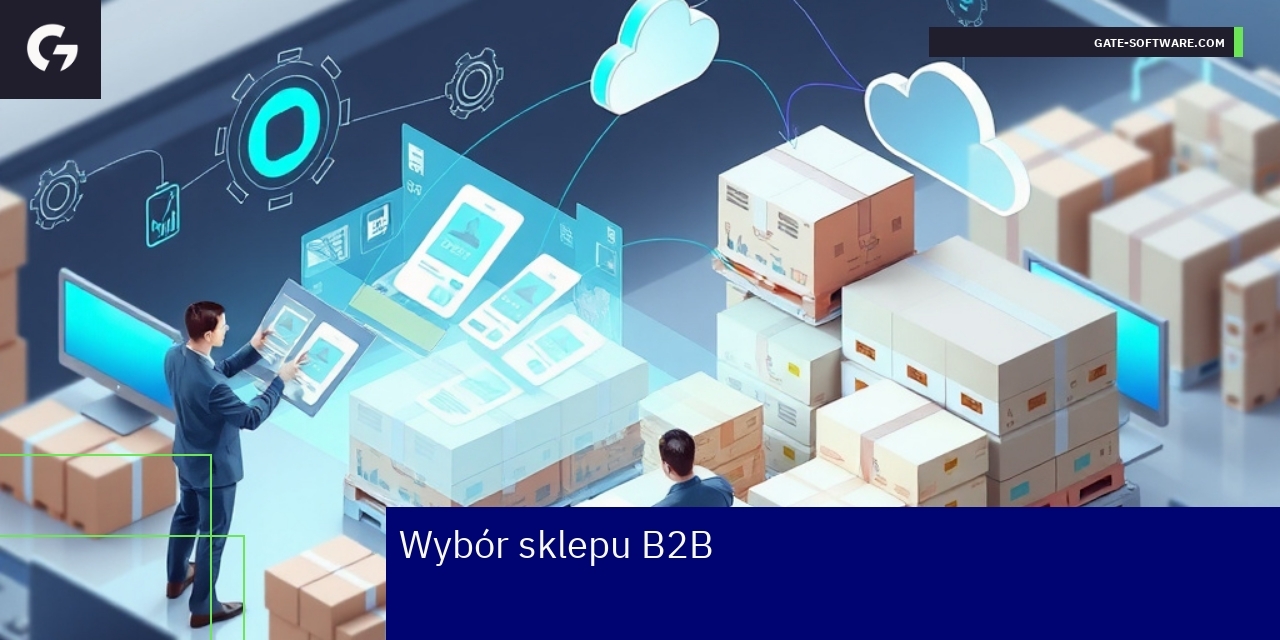 Schemat platformy B2B i funkcje sklepu internetowego