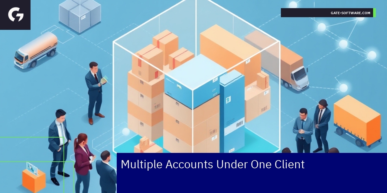Managing Multiple B2B Accounts Effortlessly Business people managing multiple accounts dashboard