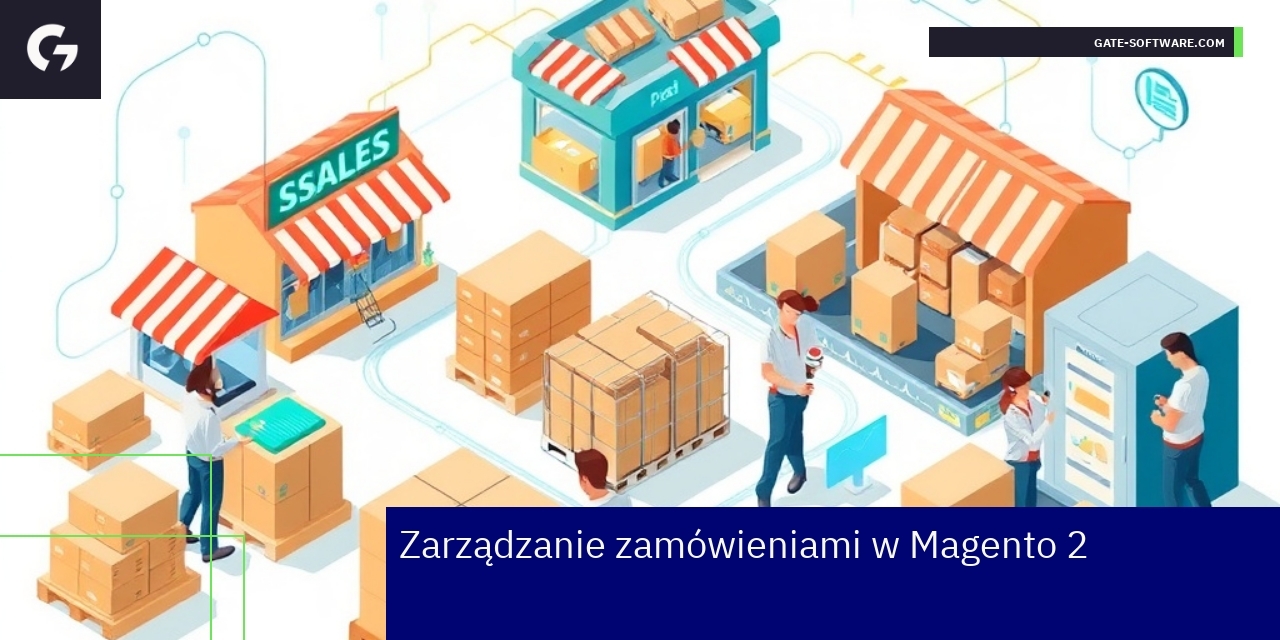 Zarządzanie zamówieniami w Magento 2 dla B2B Schemat zarządzania zamówieniami w Magento 2