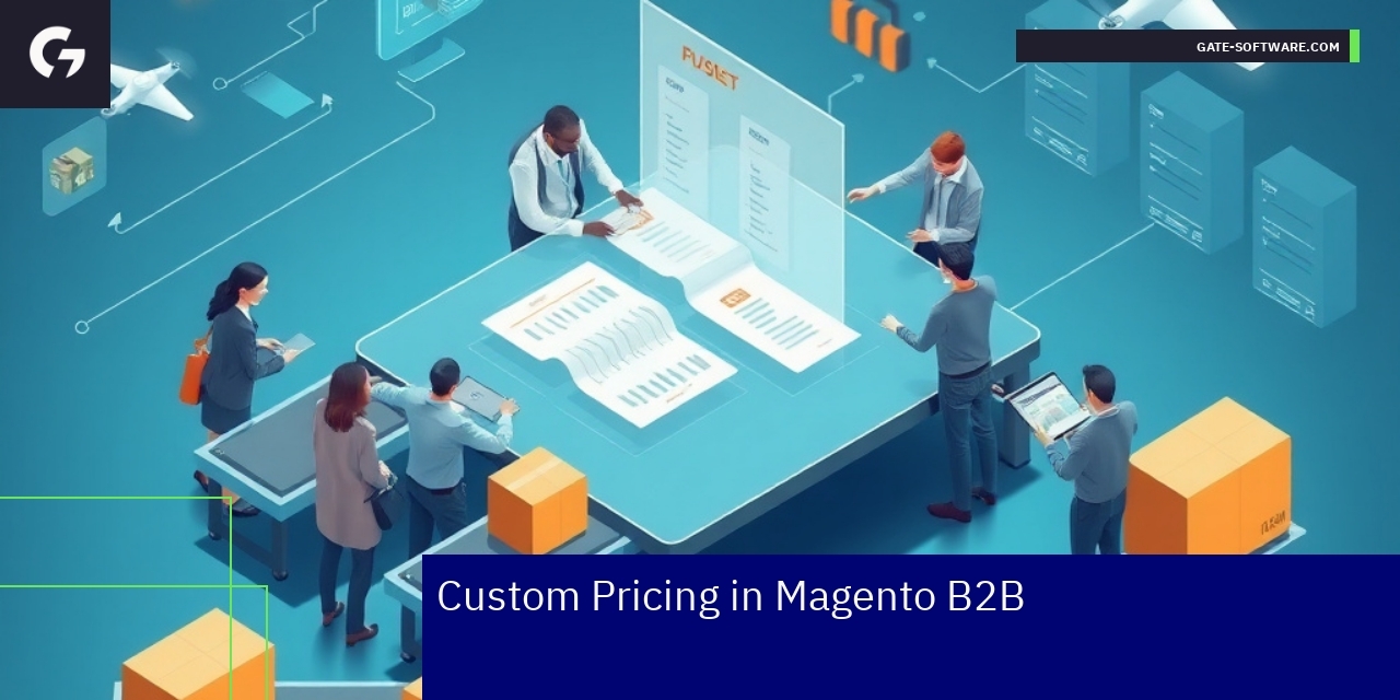 Magento B2B pricing process and client segmentation
