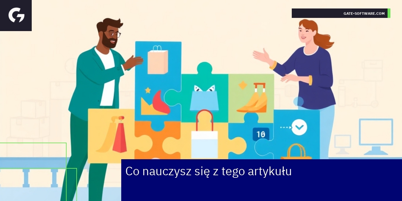 Elementy szablonu Magento na ekranie komputera