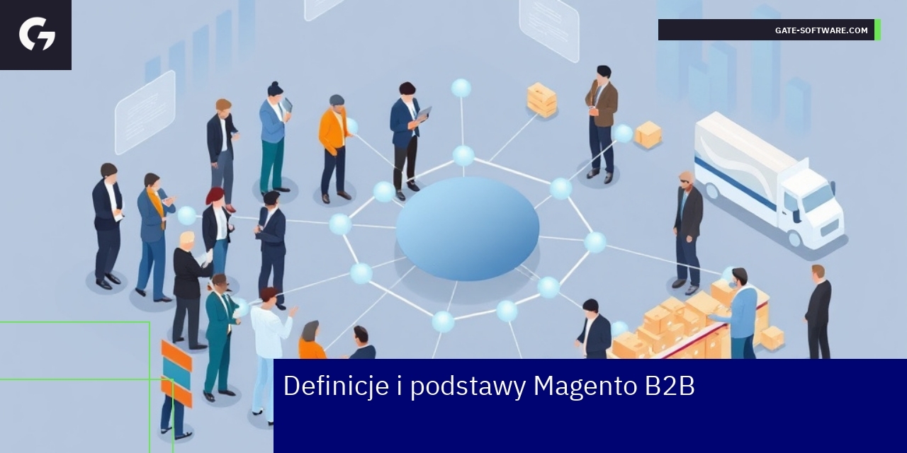 Podstawy i korzyści Magento B2B dla firm Schemat funkcji i korzyści Magento B2B