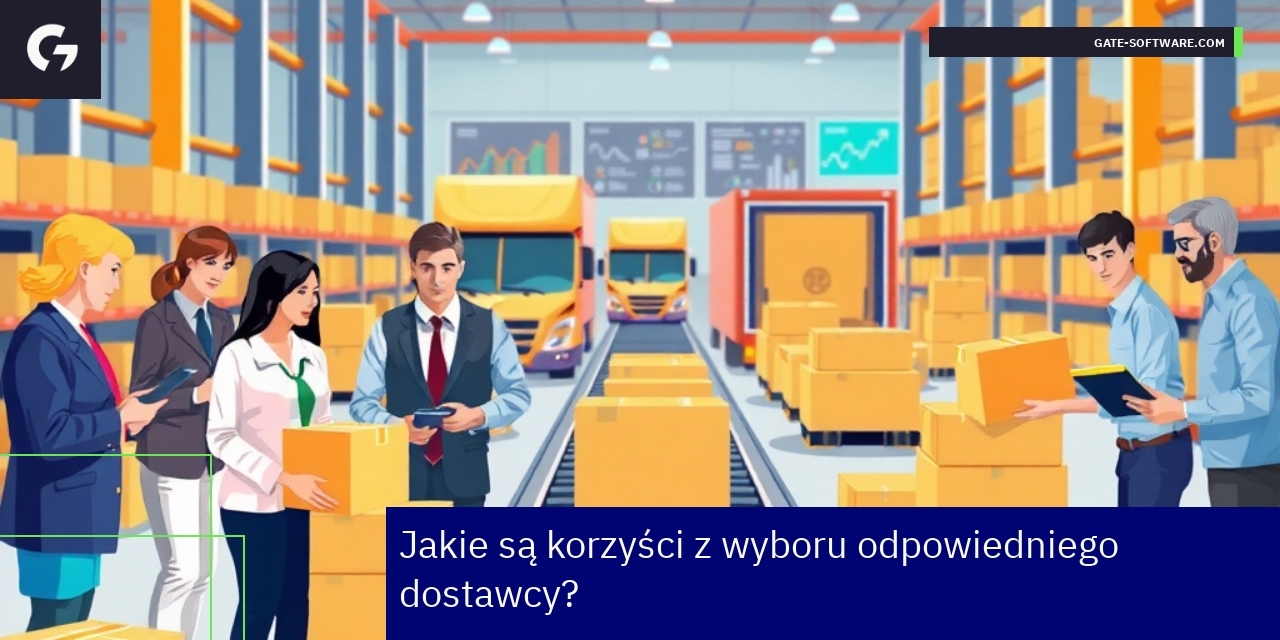 Biznesowe korzyści i współpraca z dostawcą