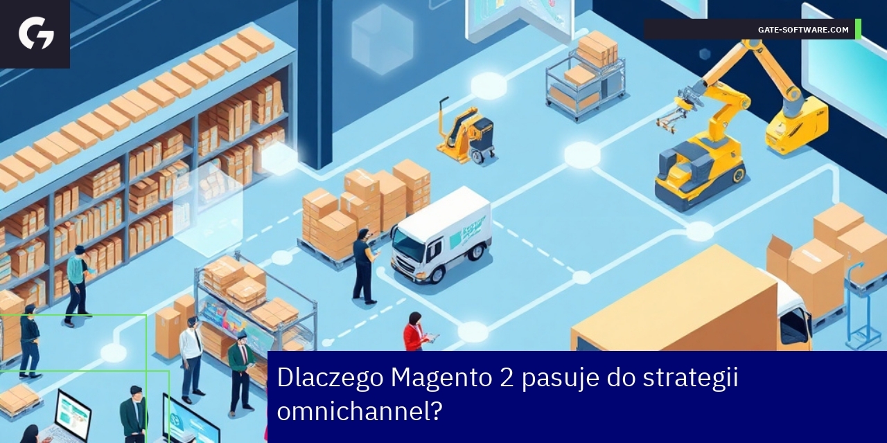Schemat zarządzania zapasami i sprzedażą wielokanałową
