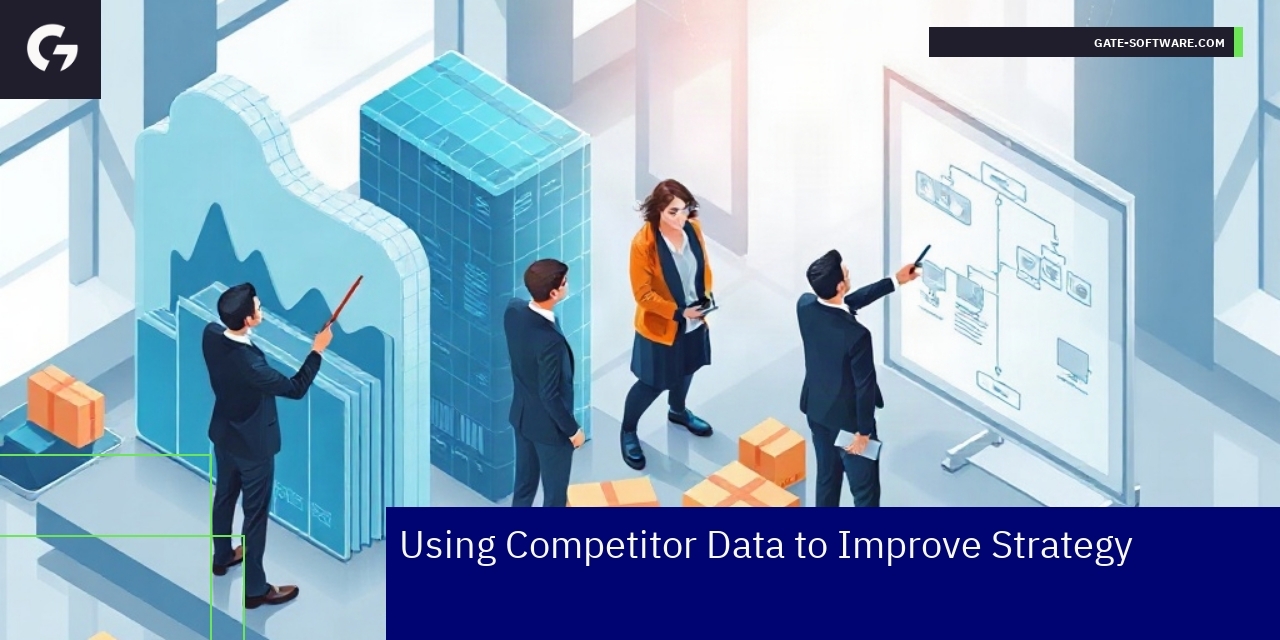 Using Competitor Data to Refine Magento SEO Strategy Diagram showing competitor data improving SEO performance