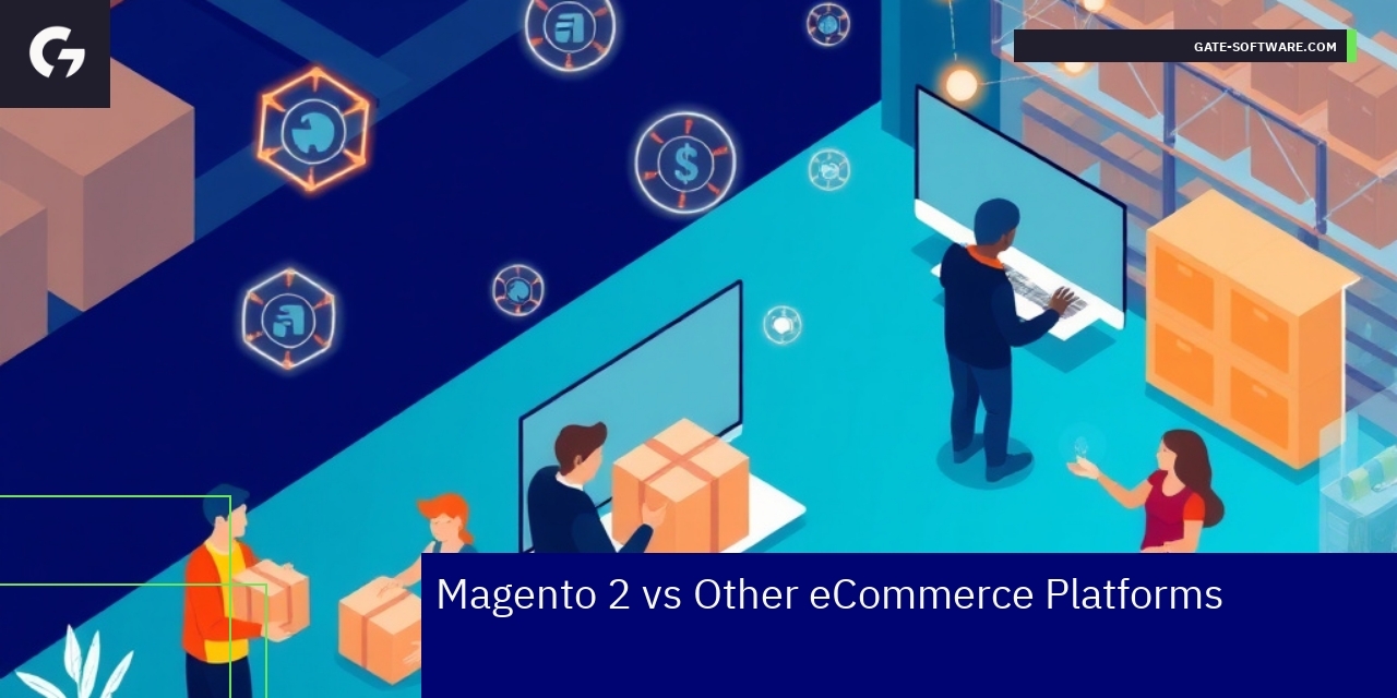 Comparison chart of Magento and other eCommerce platforms