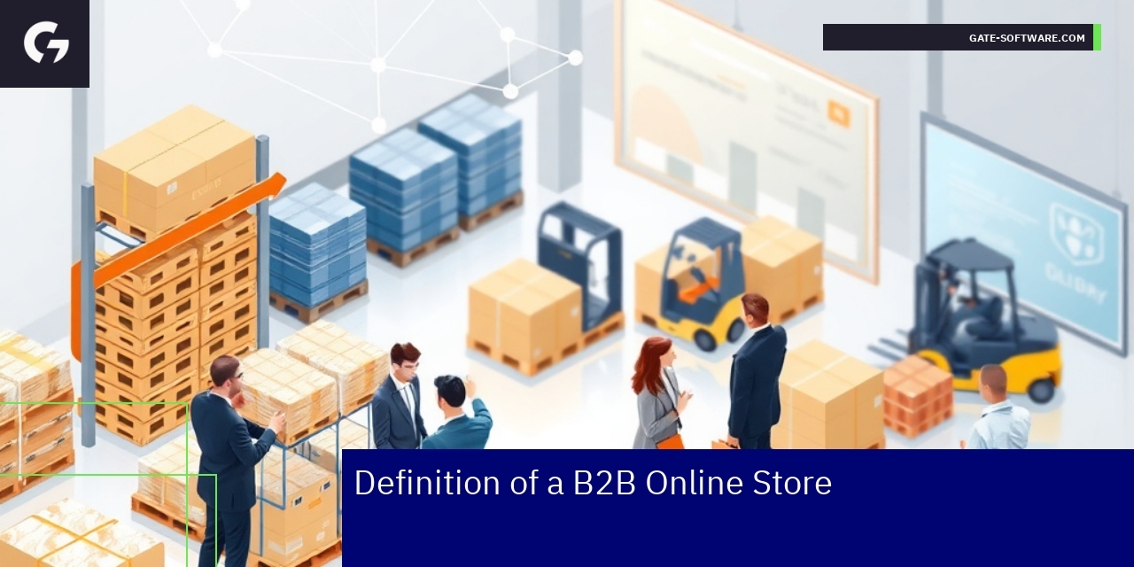 Business platform showing ecommerce and collaboration features