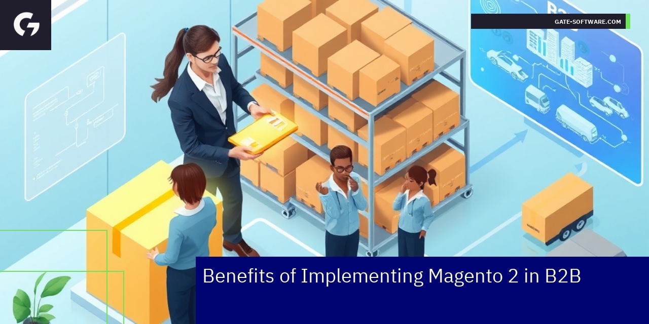 Magento 2 platform enhancing B2B business features