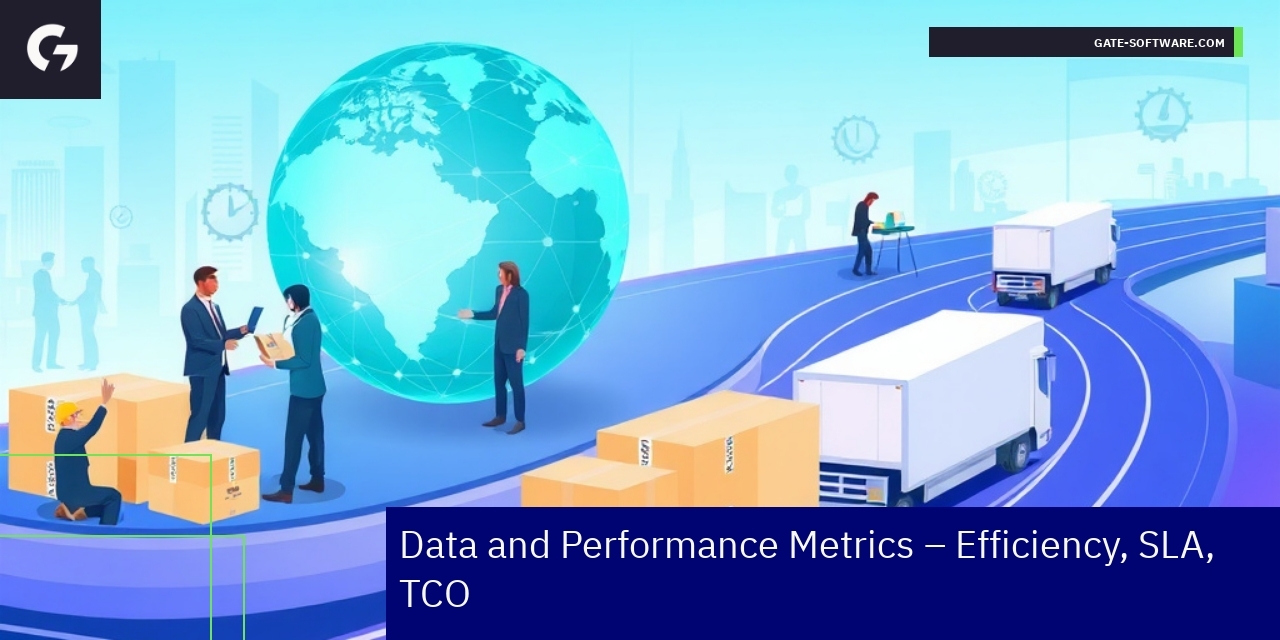 Gate-Software B2B Performance Metrics Overview Graph showing B2B project efficiency and metrics