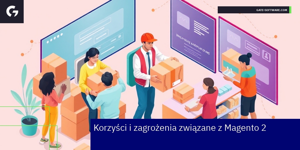 Korzyści i zagrożenia Magento 2 z Hyva Schemat korzyści i zagrożeń Magento 2 z Hyva