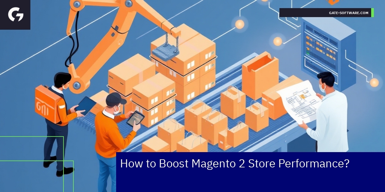 Graphs showing Magento 2 performance improvements