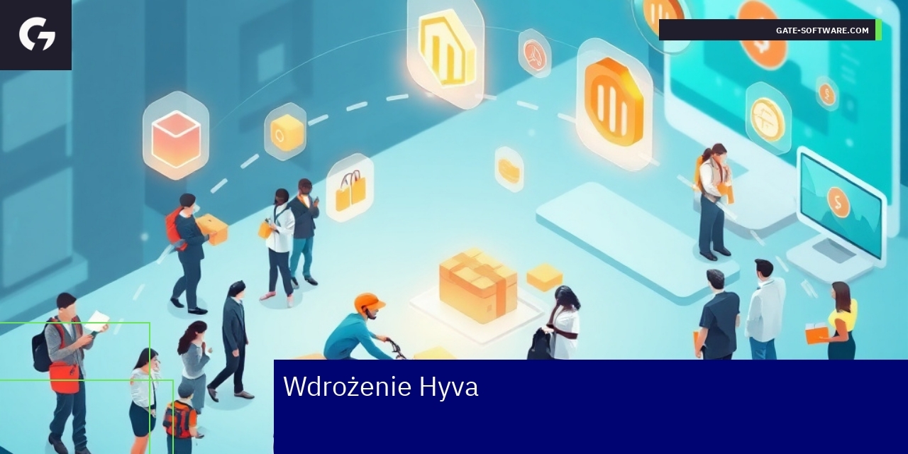 Diagram showing Hyva theme implementation steps