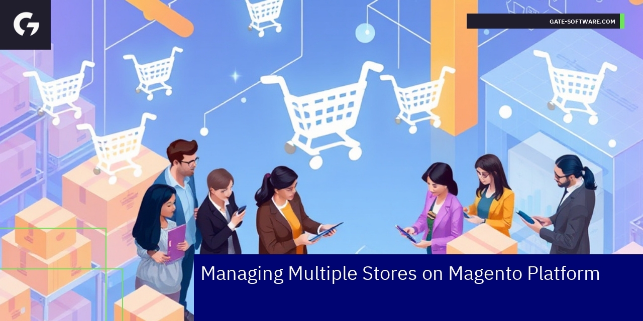 Magento e-commerce dashboard and B2B features