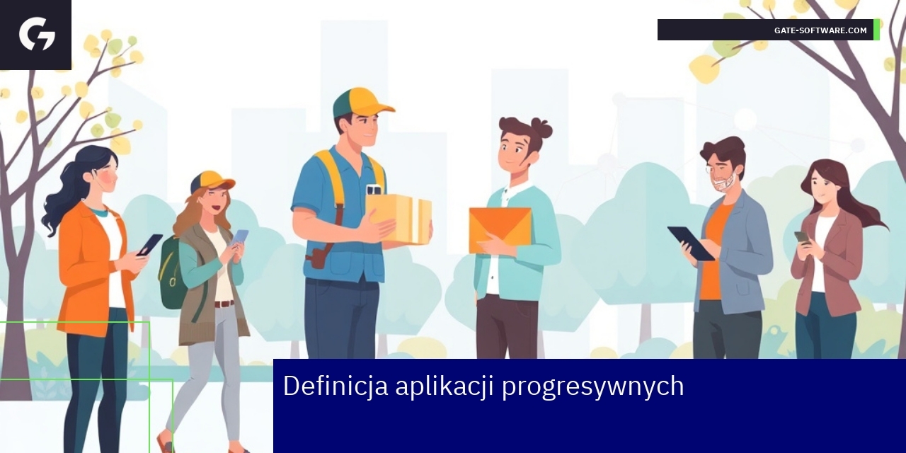 Schemat przedstawiający funkcje aplikacji progresywnych