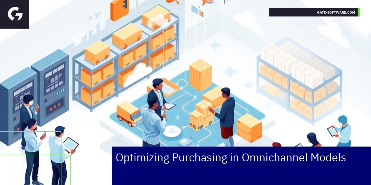Optimizing B2B Purchasing in Omnichannel Commerce Diagram showing B2B omnichannel sales integration