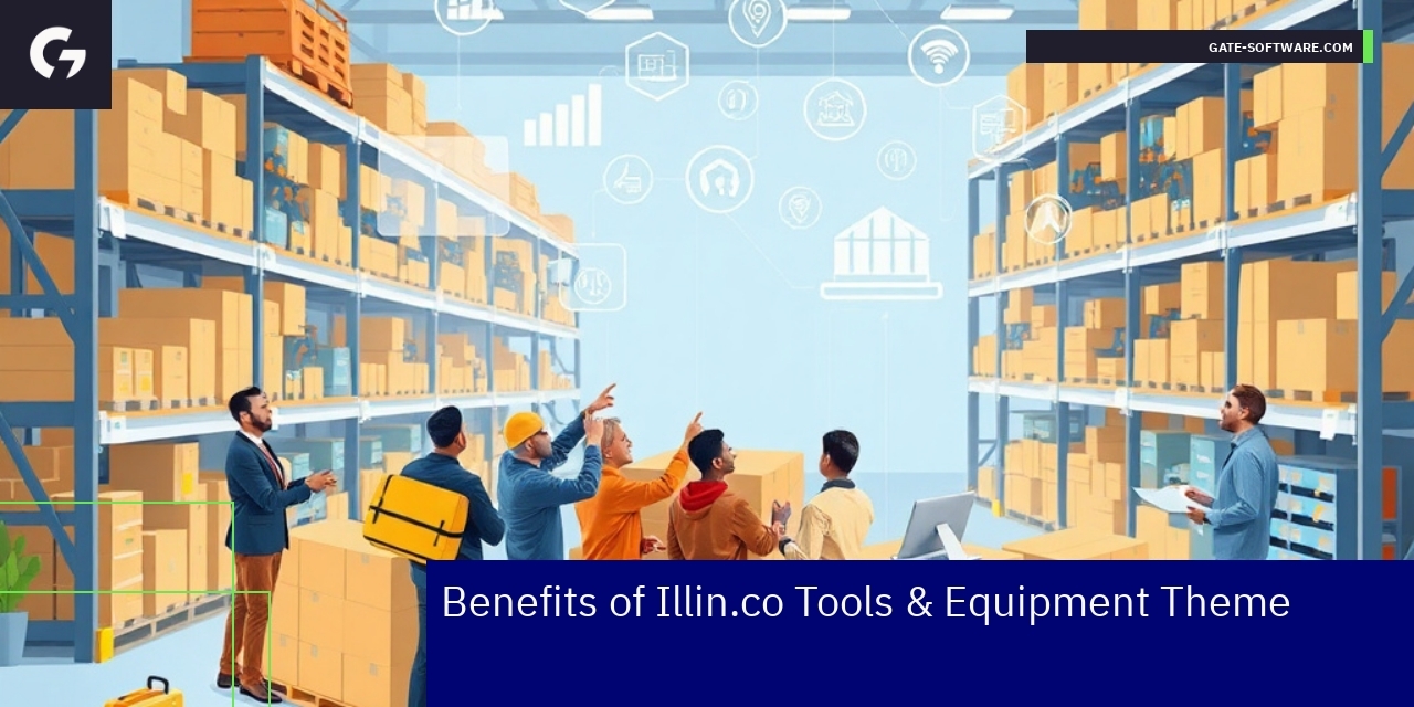 Illustration of Magento 2 eCommerce theme features