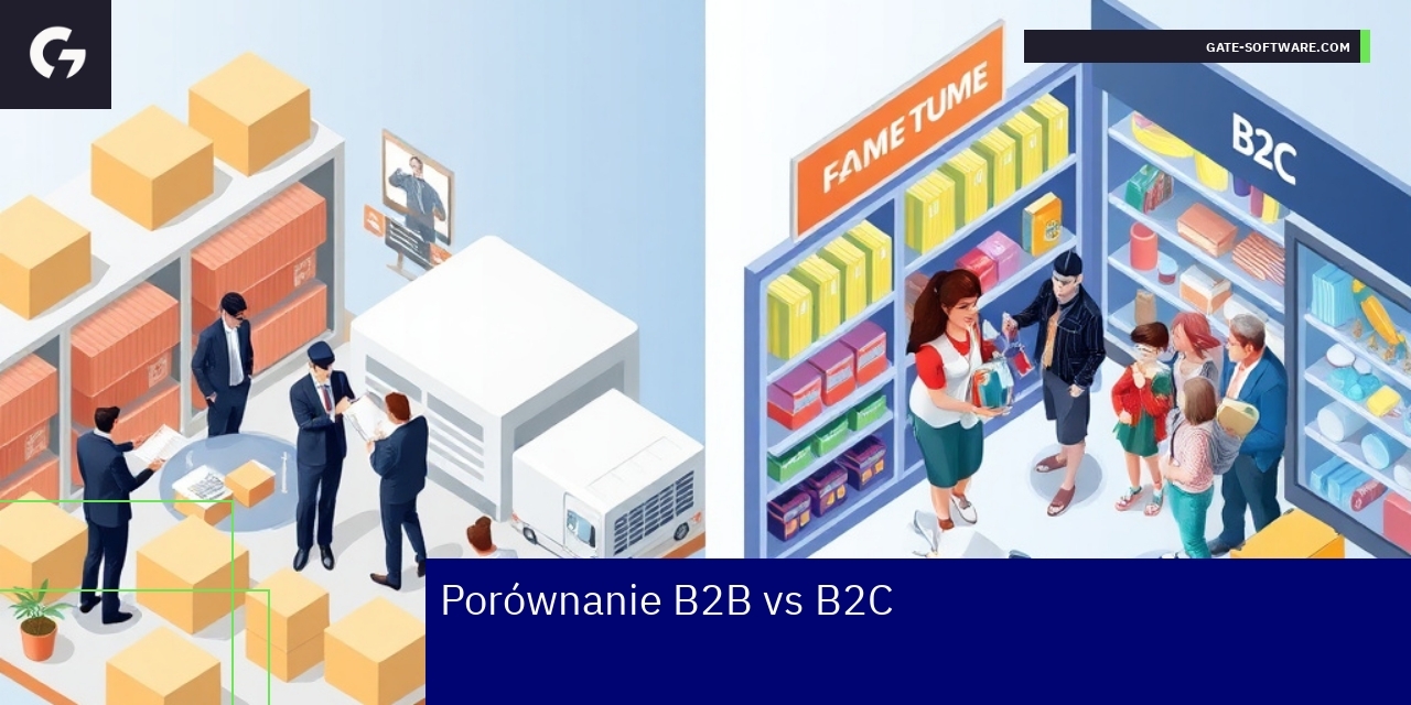 Porównanie modeli sprzedaży B2B i B2C w e-commerce