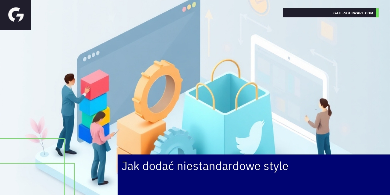 Niestandardowe style w projektach Hyva Przykłady stylizacji przycisków i nagłówków