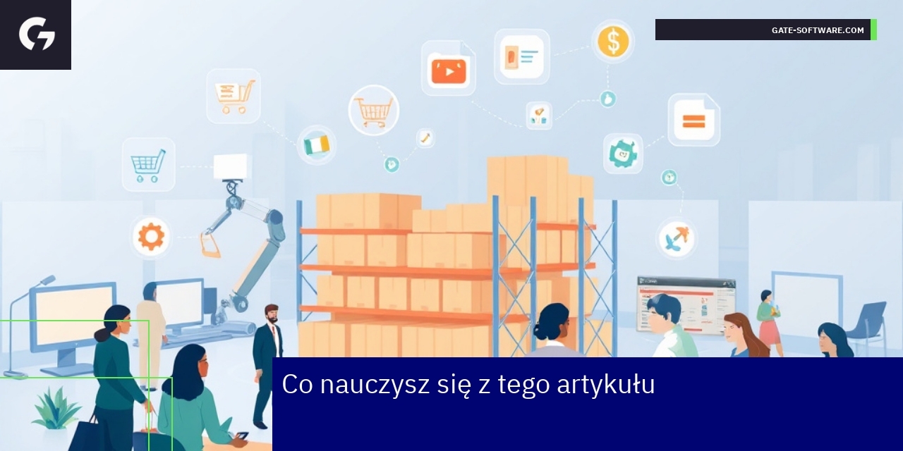 Schemat zarządzania usługami i migracji e-commerce