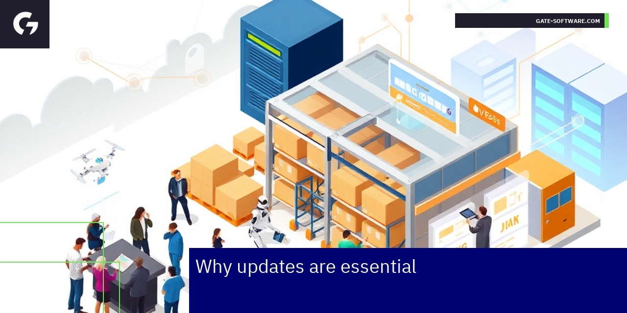 Magento 2 software updates and security concept
