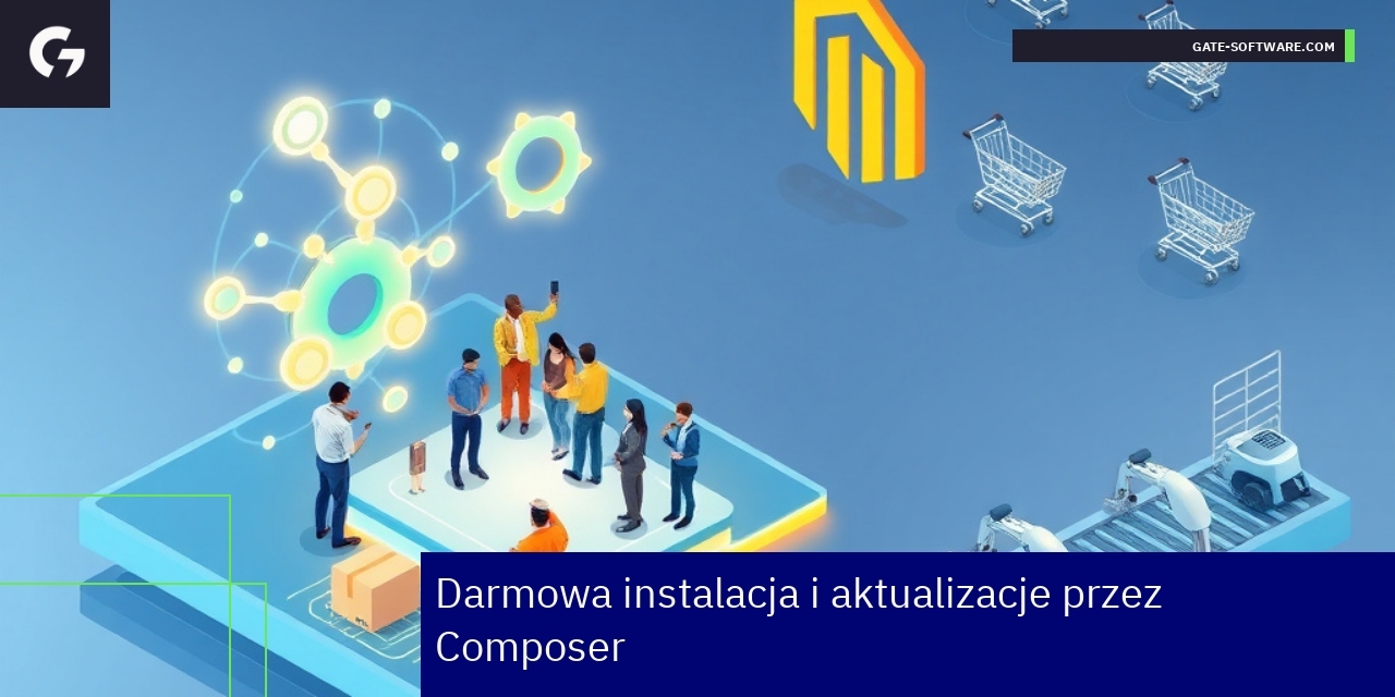 Wsparcie i licencjonowanie Magento dla eCommerce Schemat wsparcia technicznego i licencjonowania Magento