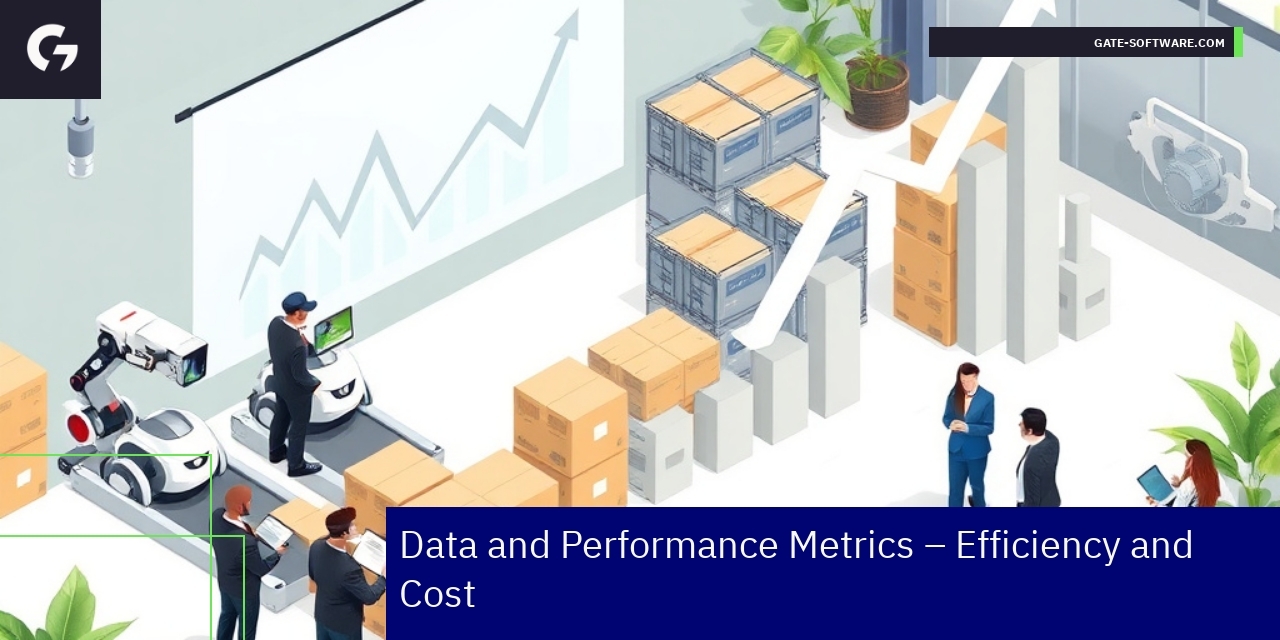 B2B efficiency metrics and growth charts