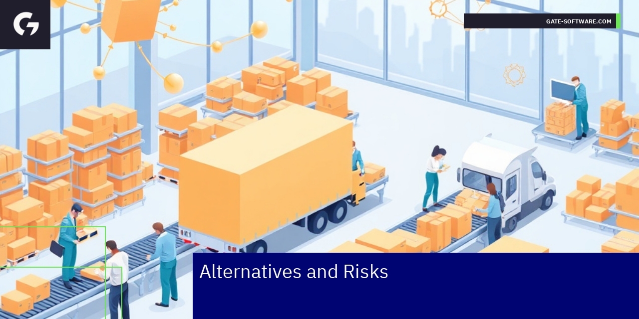 Diagram showing optimization methods and associated risks