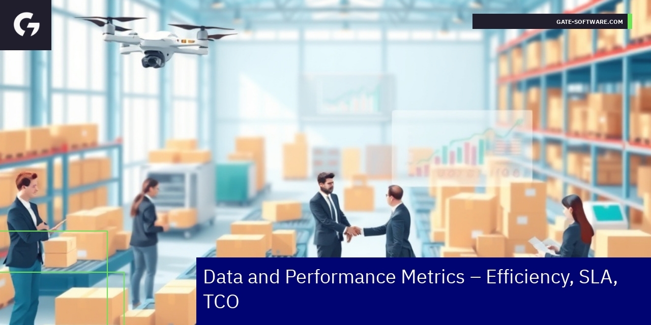 Gate-Software B2B Performance Metrics Charts illustrating B2B efficiency and metrics
