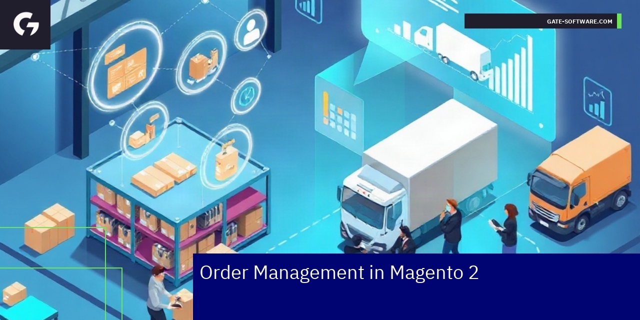 Order Management Key Features in Magento 2 Graphical representation of Magento 2 order management aspects