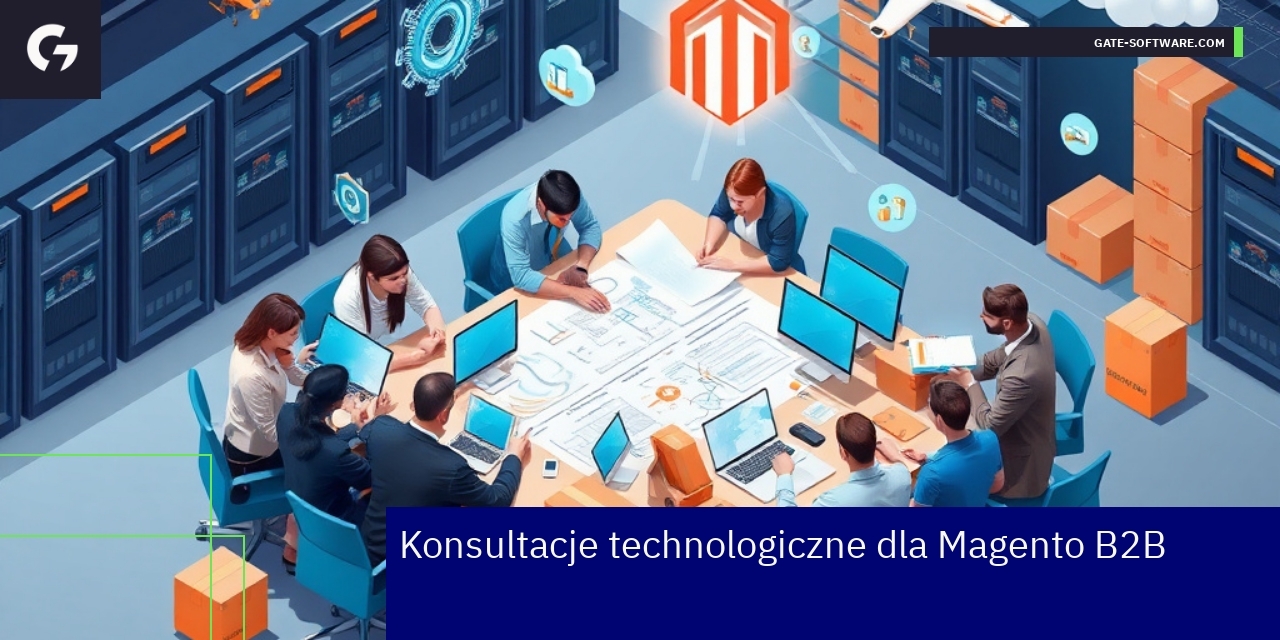 Konsultacje technologiczne dla Magento B2B Schemat wdrożenia i rozwoju platformy Magento B2B