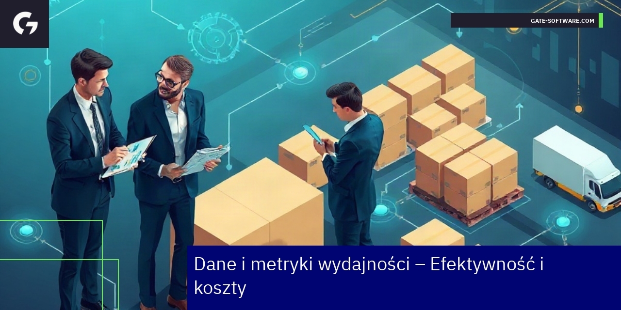 Wykresy i dane dotyczące efektywności i kosztów B2B