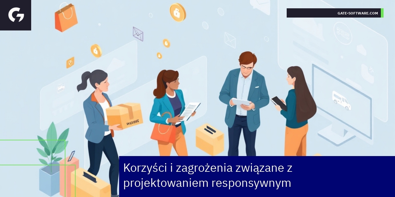 schemat korzyści i zagrożeń responsywnego designu
