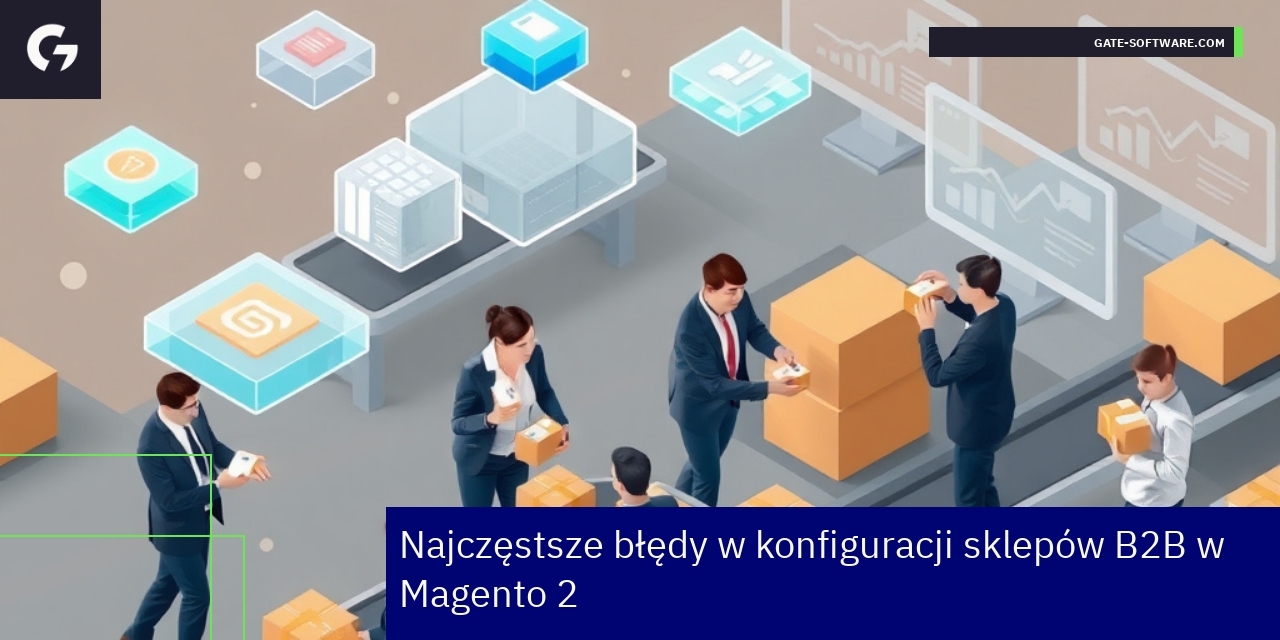 Schemat konfiguracji sklepu B2B w Magento 2