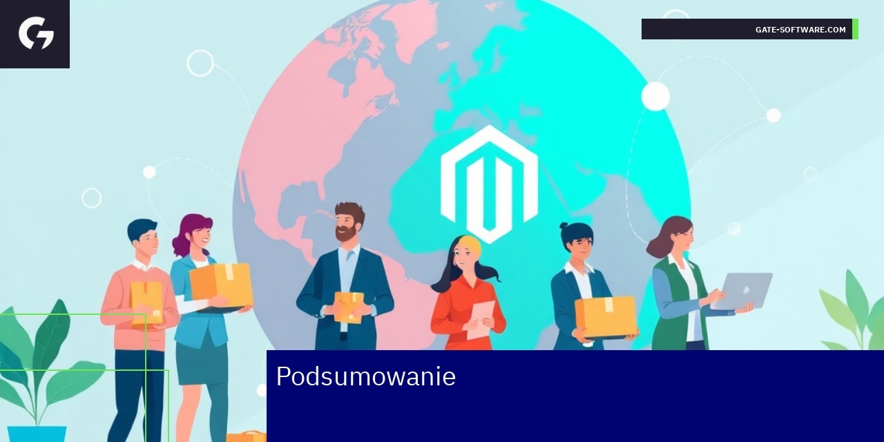 Ilustracja customizacji platformy Magento