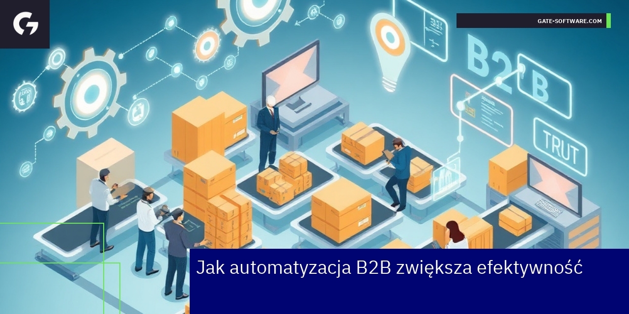Schemat automatyzacji procesów biznesowych B2B