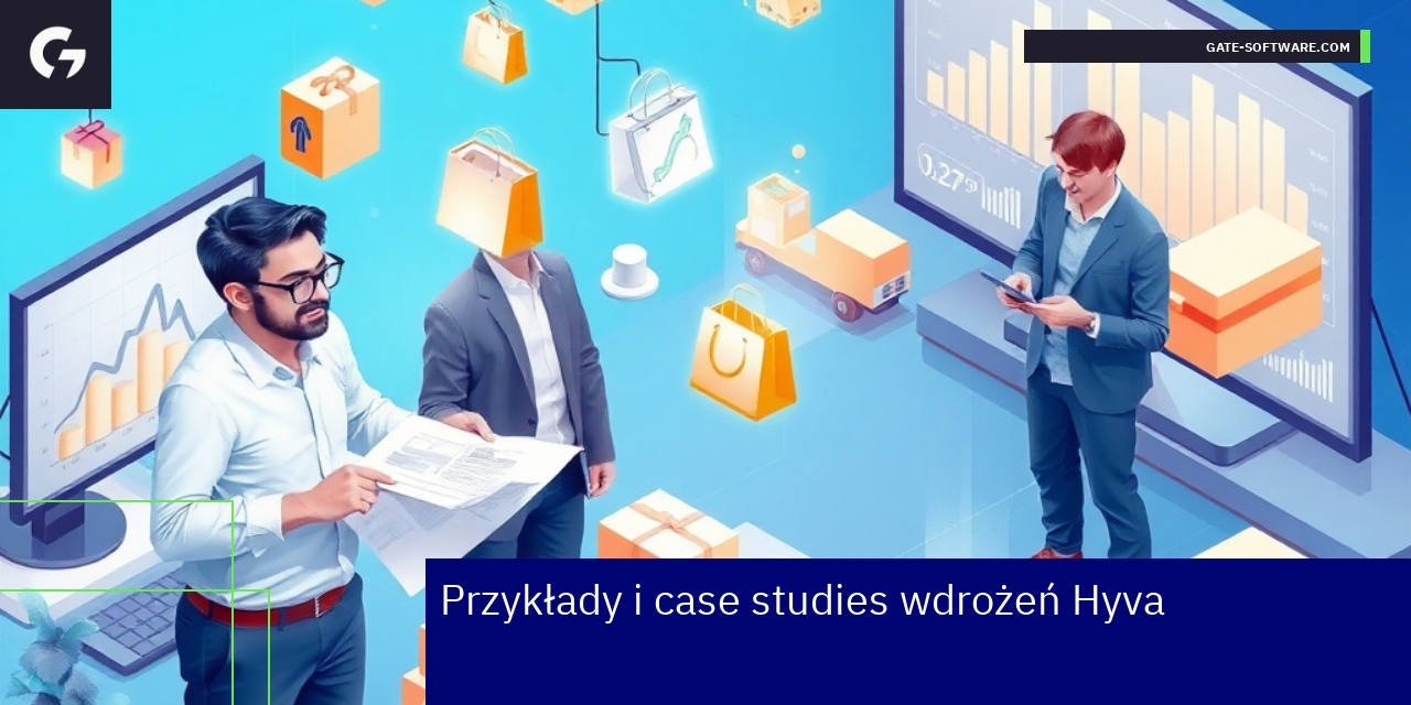 Wdrożenia Hyva i optymalizacja platform e-commerce Schemat wdrożeń Hyva z efektami optymalizacji