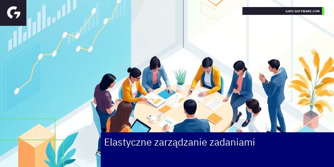 Schemat elastycznego zarządzania zadaniami i modułów